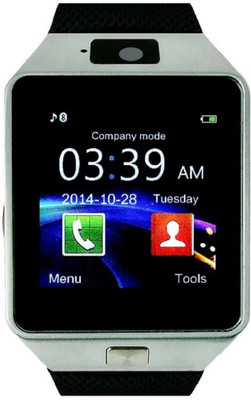 

Smarty Dz Sm watch silver Smartwatch(Black Strap Regular)