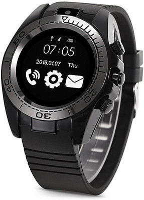 

Life Like SW007 BLUETOOTH WITH SIM & SD CARD SLOT Smartwatch(Black Strap)