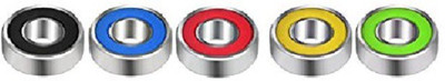 

Premsons 5 Pcs 608 Ball Bearing for Hand Spinner Fidget Kit and Skateboard, 22X10X7 mm Skate Bearings Toy Replacement Part(Multicolor)