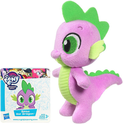 

My Little Pony Friendship is Magic Spike The Dragon Plush Doll (Small) - 12.7 cm(Multicolor)