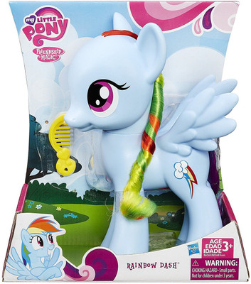 

My Little Pony Friendship is Magic Rainbow Dash Figure (8-inch) - 22.9 cm(Multicolor)