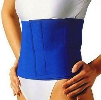 

BANQLYN Men Women Waist Trimmer Exercise Other Slimming Belt Wrist Support (, Blue