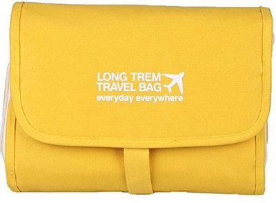 ClickUS Multifunctional Travelling Storage Organizer Pouch Long Term Travel Bag(Yellow)