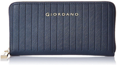 

Giordano Women Casual Blue Artificial Leather Wallet(3 Card Slots)