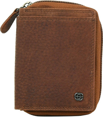 

Eske Women Brown Genuine Leather Wallet(6 Card Slots), Cognac
