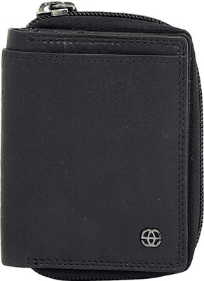 

Eske Women Black Genuine Leather Wallet(6 Card Slots)