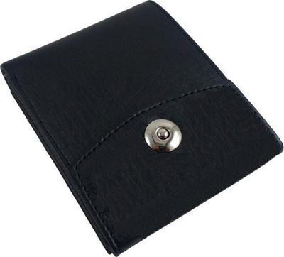 

Aussie youper Men Black Artificial Leather Wallet(6 Card Slots)