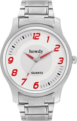 Howdy Howdy-666 Fantastica White Dial Chain Watch  - For Men   Watches  (Howdy)