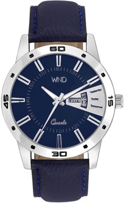 wishndeal W16MSBU Blue Dial with Artificial leather Strap W16 Watch  - For Men   Watches  (wishndeal)