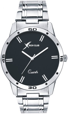 Rich Club RC-1417 Black Dial Basic Chain Watch  - For Men   Watches  (Rich Club)