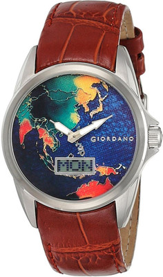 

Giordano 1468-02 Retro Trav Watch - For Men