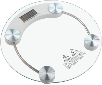 Emeret Weight Scale / Weighing Scale / Weighing Machine / Personal Weight Scale / Personal Weighing Machine / Weight Machine / Body Weight / Body Weight Machine / Transparent Weight Scale / Transparent Weighing Scale Weighing Scale(White) available at flipkart for Rs.585