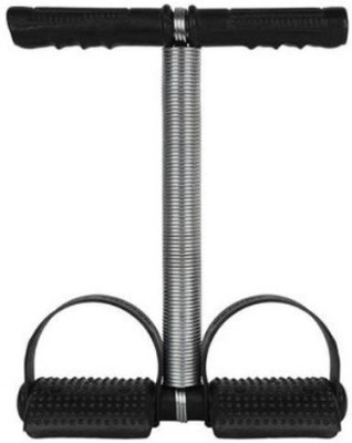 Speedytech Tummy Trimmer Single Spring Ab Exerciser (Multi color) Ab Exerciser(Black, Silver) available at flipkart for Rs.195