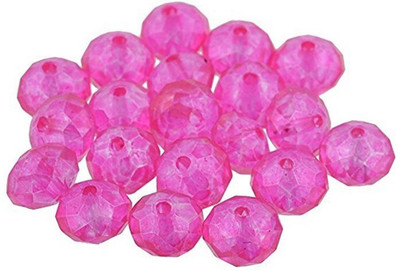 

GOELX Crystal Swarovski Jewelry Making Beads Pack of 100 - Pink