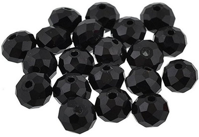 

GOELX Crystal Swarovski Jewelry Making Beads Pack of 100 - Black
