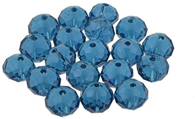 

GOELX Crystal Swarovski Jewelry Making Beads Pack of 100 - Blue