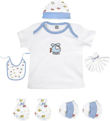 

MeeMee Pampering Gift Set for New Borns (6 pcs, Blue)(Blue)