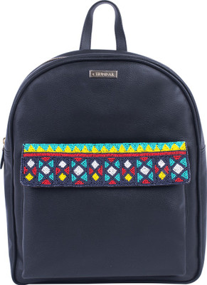 

Chumbak Aztec Beaded 7 L Backpack(Black)