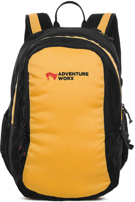 

Adventure Worx Shine school backpack with AerWire Tech 32L 3.2 L Backpack(Black), Yellow