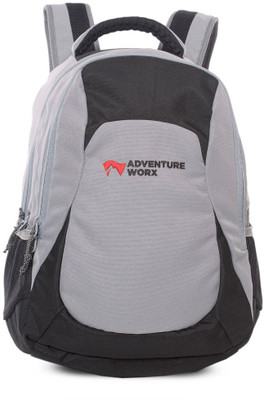 

Adventure Worx Sparkle school backpack with AerWireT 28L 3.2 L Backpack(Black), Grey