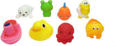 

TALKING GANESHA Chu Chu Bath Toys Set of 8 (multicolor) Bath Toy(Multicolor)