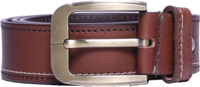 

Ferretitalio Men Casual Brown Genuine Leather Belt
