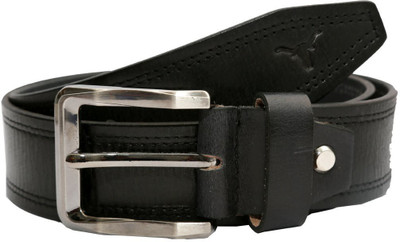 

Hidekraft Men Casual Black Genuine Leather Belt