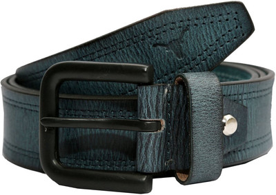 

Hidekraft Men Casual Blue Genuine Leather Belt, Navy