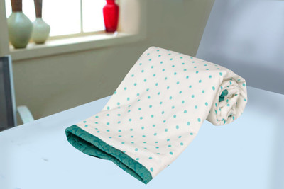 

Polka Printed  Dohar(Cotton, Green