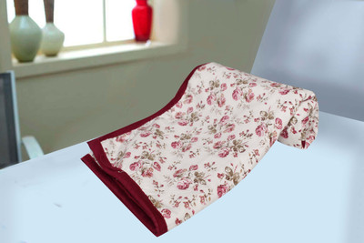 

Polka Floral  Dohar(Cotton, Maroon