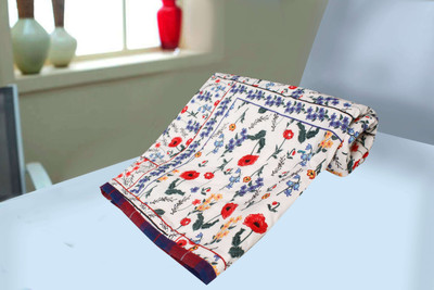 

Polka Floral  Dohar(Cotton, Multicolor