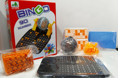 

HEER BING0 Lott0 90 Number Family Game (HCCD ENTERPRISE) Board Game