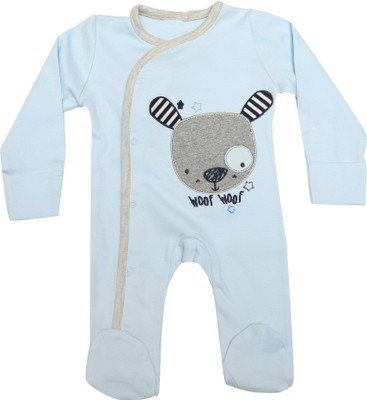 KABOOS Baby Boys Multicolor Sleepsuit