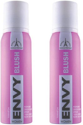 

envy Blush Deodorant Spray - For Women(240 ml, Pack of 2)