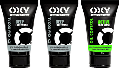 

OXY 2 Icy Charcoal Face Wash & 1 Oil Control Face Wash(50 g)