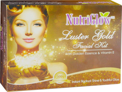 

NutriGlow Facial Kit Gold 55g 55 g(Set of 4)