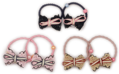 

Pikaboo Ponytail Holders Pack Of 3 Head Band(Multicolor)