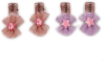 

Pikaboo Alligator Bow Girls Hairclips Combo Pack Head Band(Multicolor)