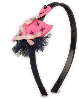 

Pikaboo Swan Girls Hairband - Fuchsia Head Band(Pink)