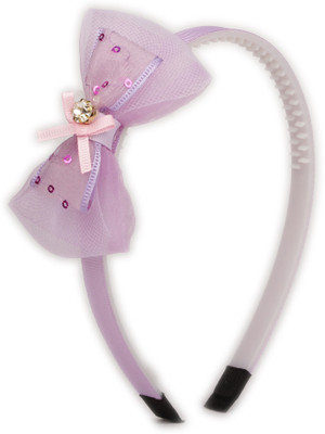 

Pikaboo Diamante Girls Hairband - Purple Head Band(Purple)