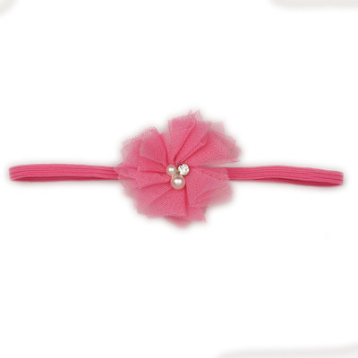 

Pikaboo Tiny Flower Girls Headband - Fuchsia Head Band(Pink)