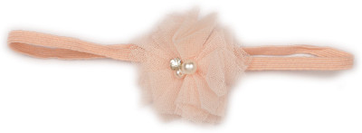 

Pikaboo Tiny Flower Girls Headband - Peach Head Band(Pink)
