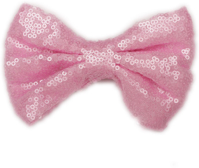 

Pikaboo Big Sequin Bow Clip - Baby Pink Head Band(Pink)