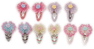 

Pikaboo Tic Tac Girls Hairclips Combo Pack Head Band(Multicolor)