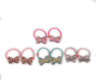

Pikaboo Ponytail Holders Pack Of 4 Head Band(Multicolor)
