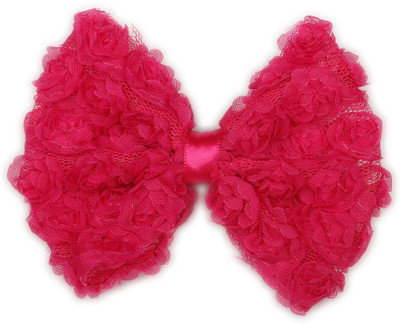 

Pikaboo Rosette Bow Hairclip - Fuchsia Head Band(Pink)
