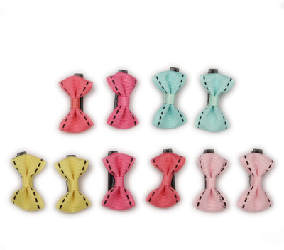 

Pikaboo Alligator Bow Girls Hairclips Combo Pack Head Band(Multicolor)