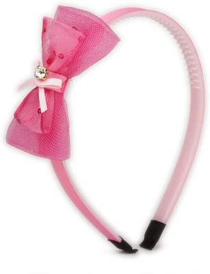 

Pikaboo Diamante Girls Hairband - Fuchsia Head Band(Pink)