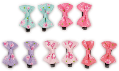 

Pikaboo Alligator Bow Girls Hairclips Combo Pack Head Band(Multicolor)