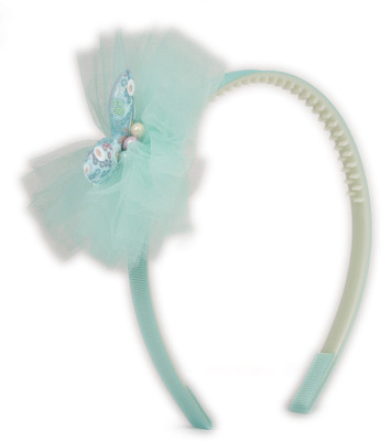 

Pikaboo Sparkly Crown Girls Hairband - Blue Head Band(Blue)